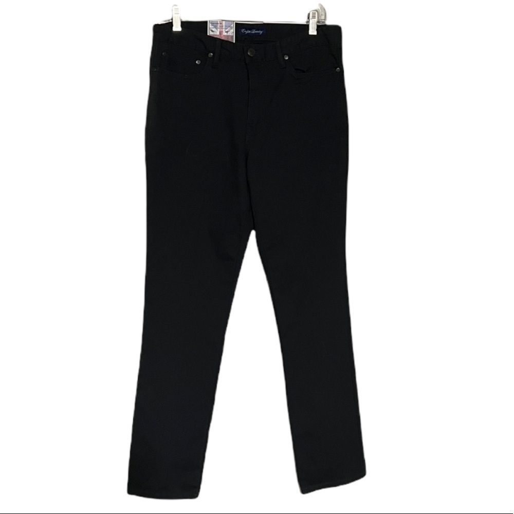 English Laundry Black Denim Jeans Sz 32 x 30 New With Tags Carnaby Style England